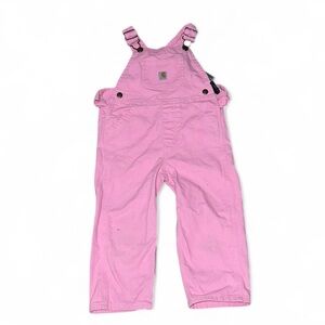 Carhartt Pink Overalls Size 3T